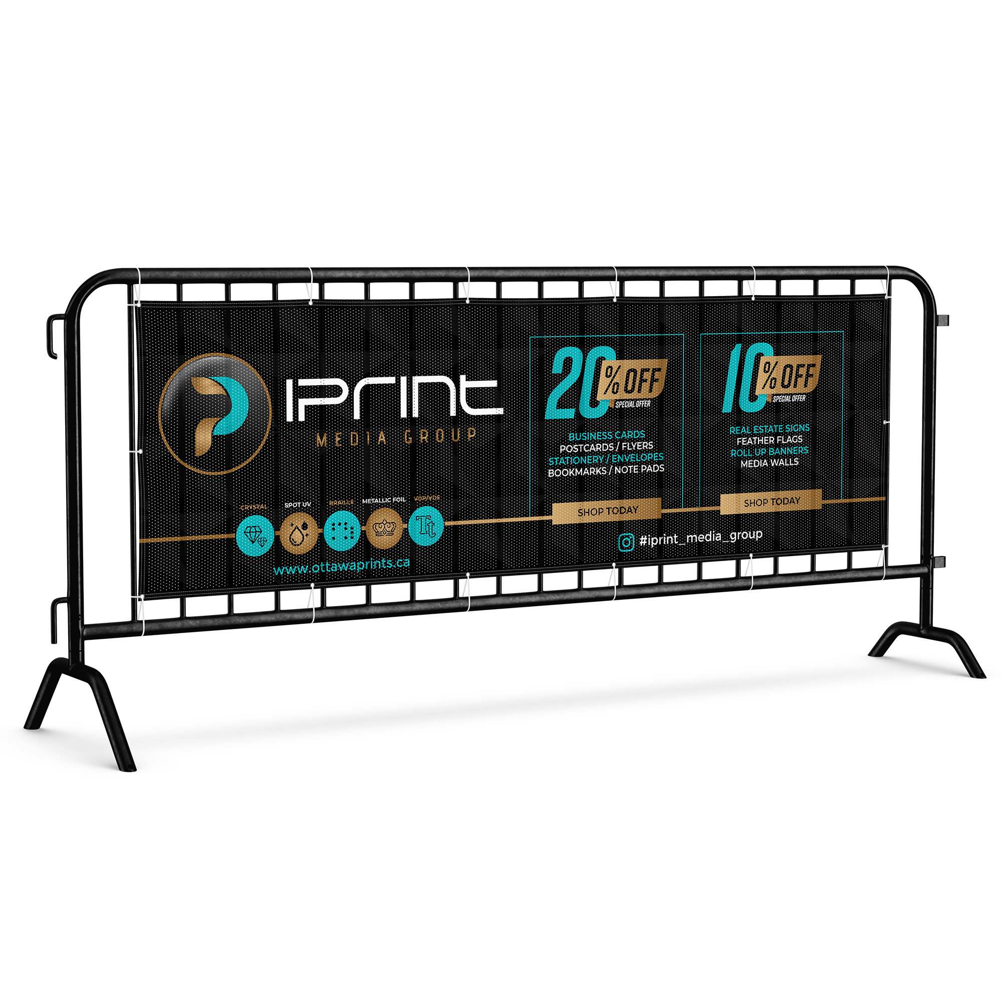 Custom Mesh Banner