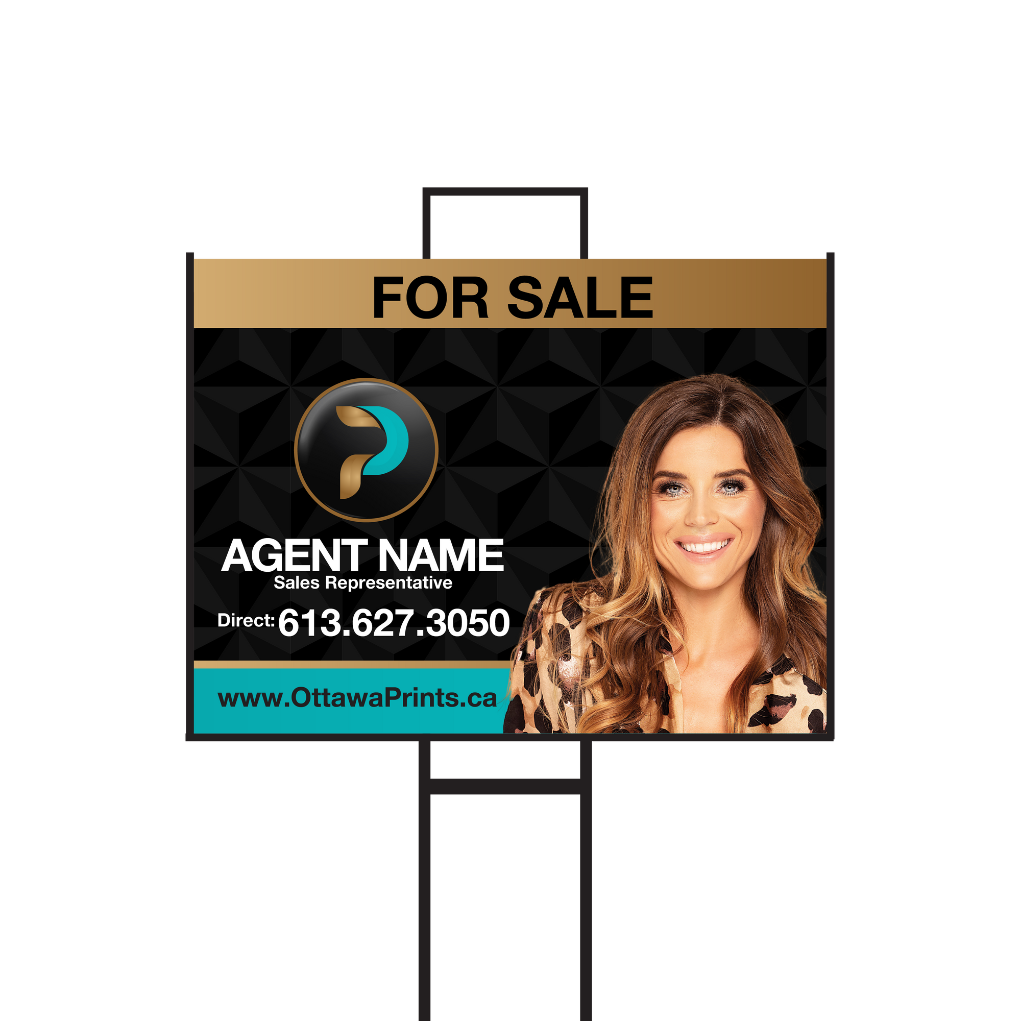 Insert Style Lawn Signs 1