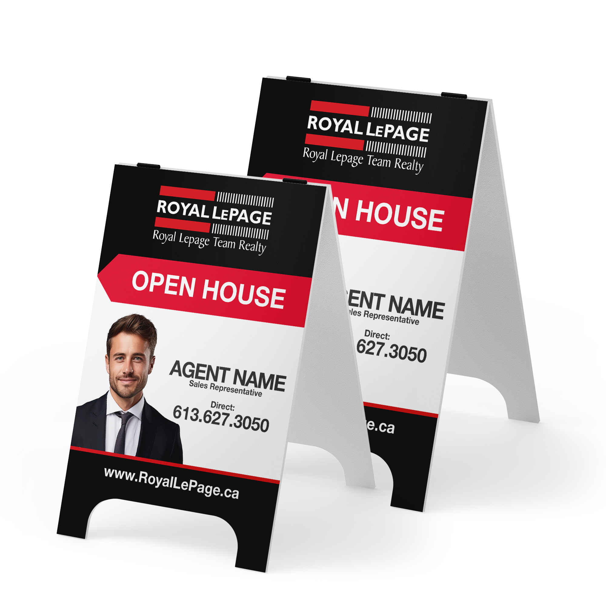 CUSTOM PVC OPEN HOUSE SIGNS ROYAL LEPAGE