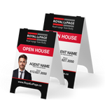 CUSTOM PVC OPEN HOUSE SIGNS ROYAL LEPAGE