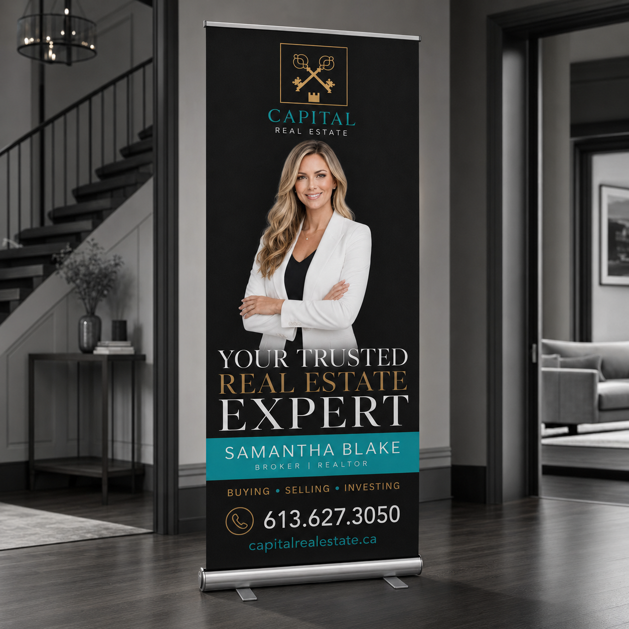 Custom Roll Up Banner
