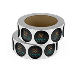 Custom Round Roll Label