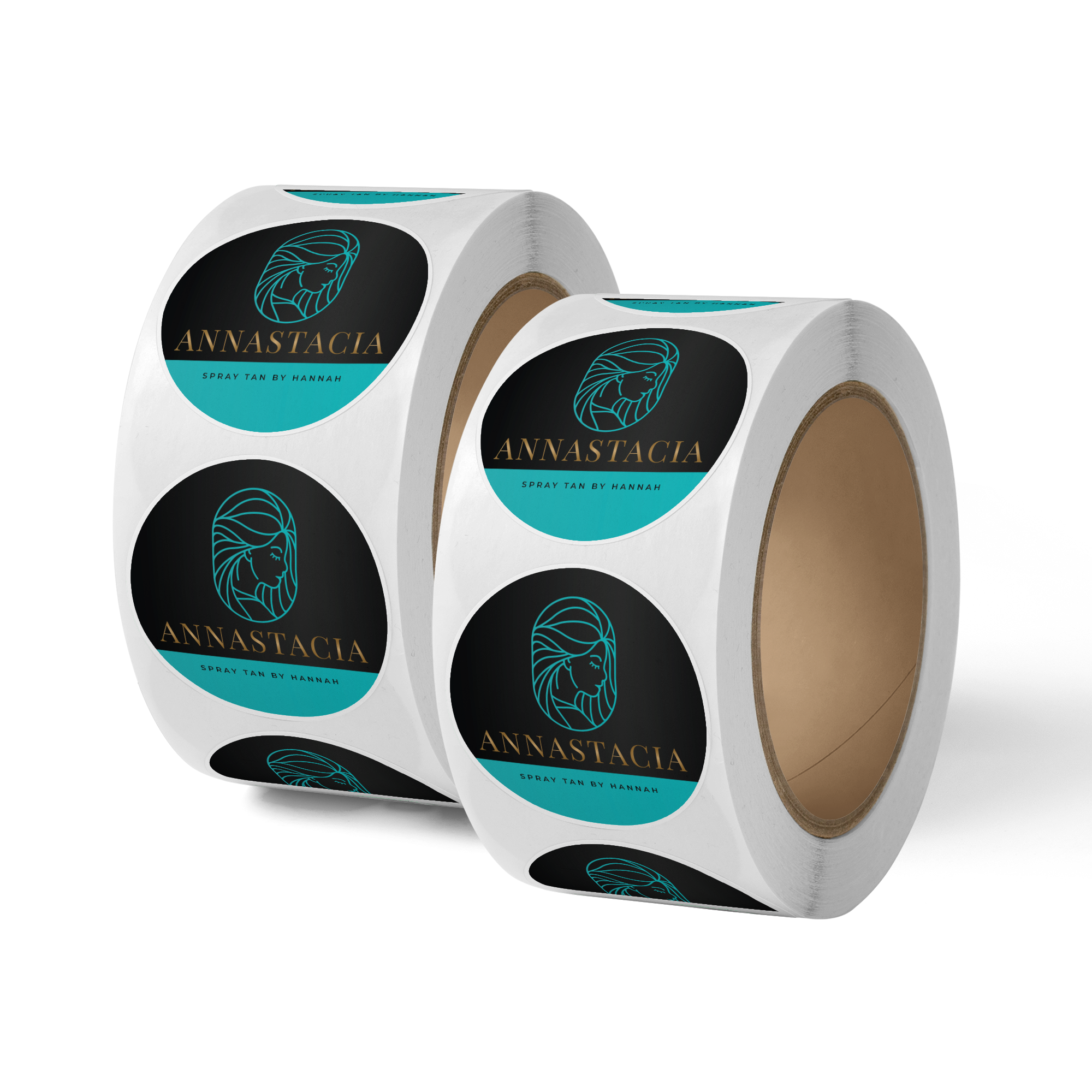 Custom Round Roll Label