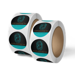Custom Round Roll Label