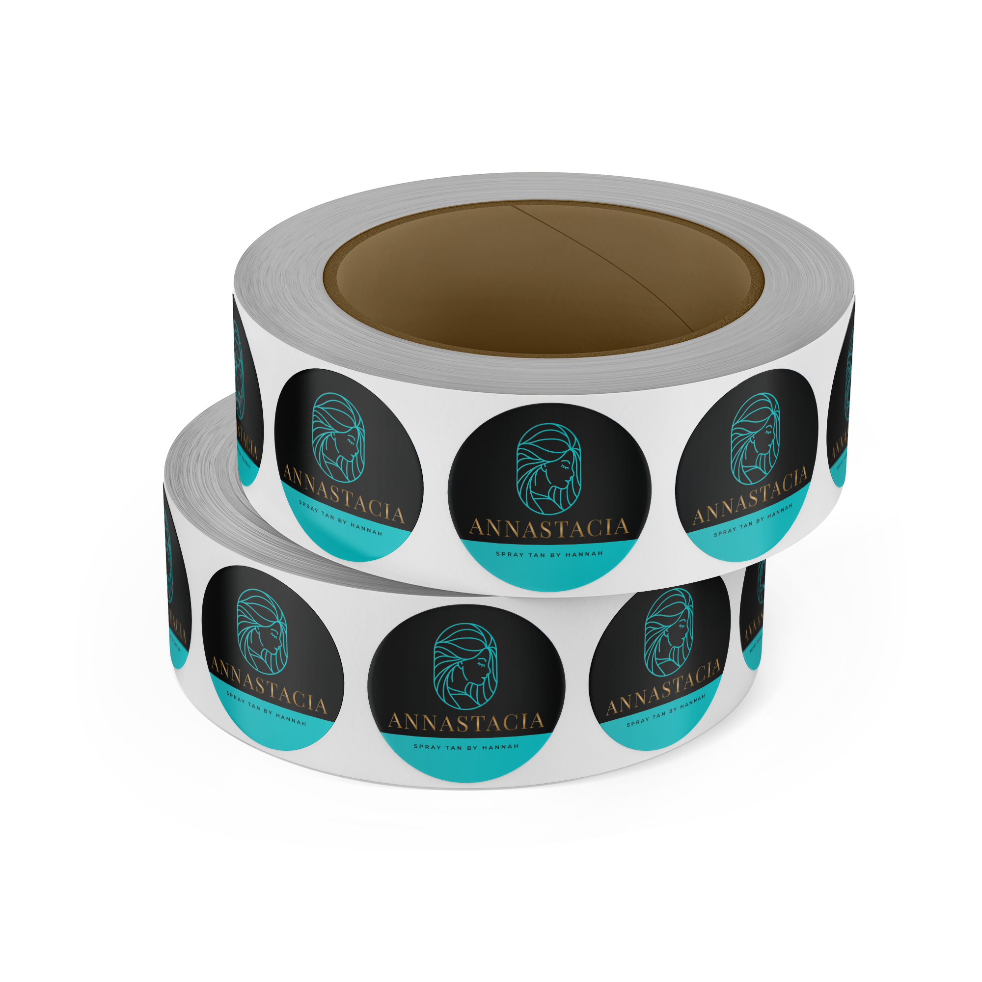 Custom Round Roll Label