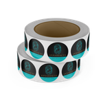 Custom Round Roll Label