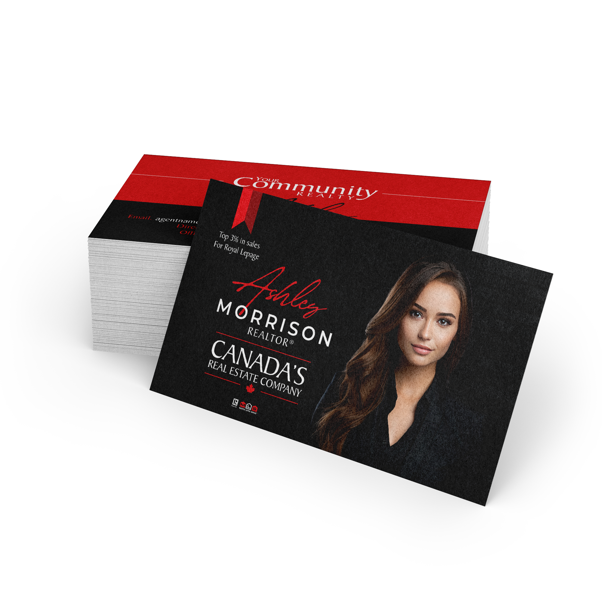 Royal LePage Soft Touch Business Cards