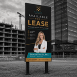 Single Face Commercial Sign