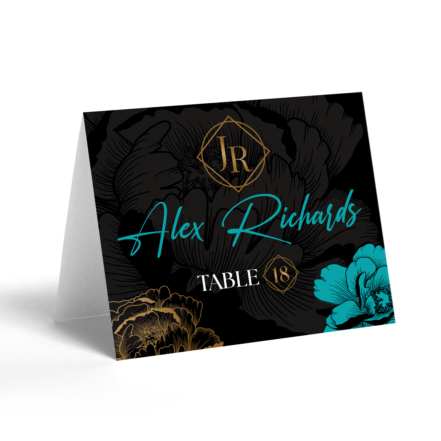 Custom Wedding Place Cards