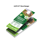 Custom Door Hanger for Landscaping and Lawn Care