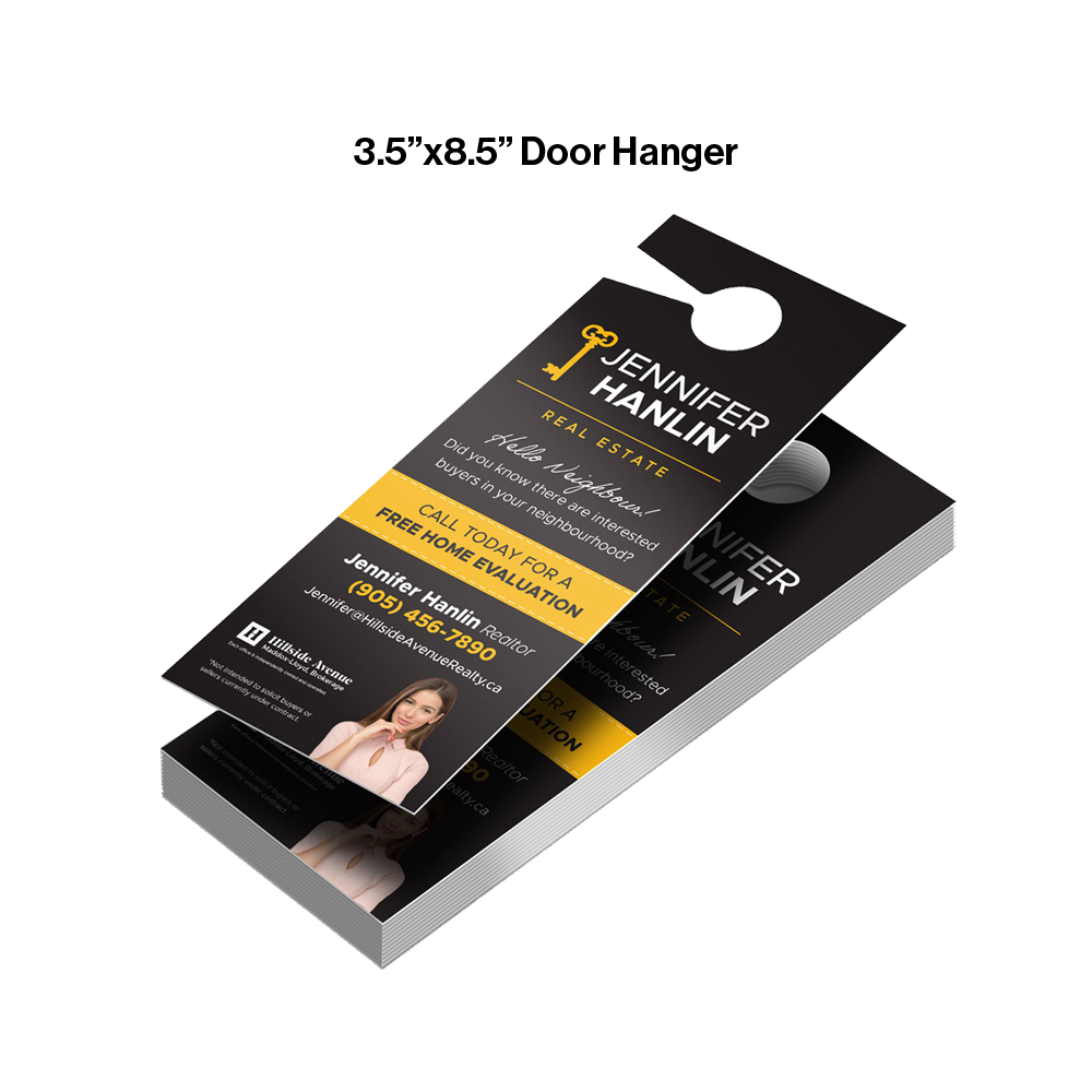 Custom Door Hangers for Real Estate Marketing