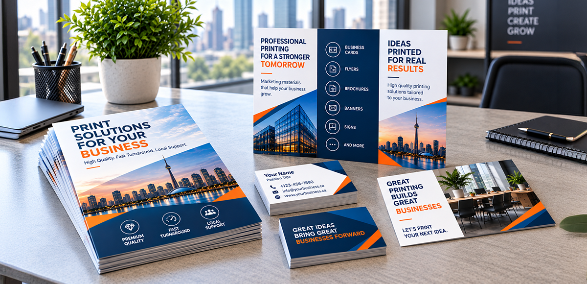 Business Print Materials Every Toronto Business Should Use
