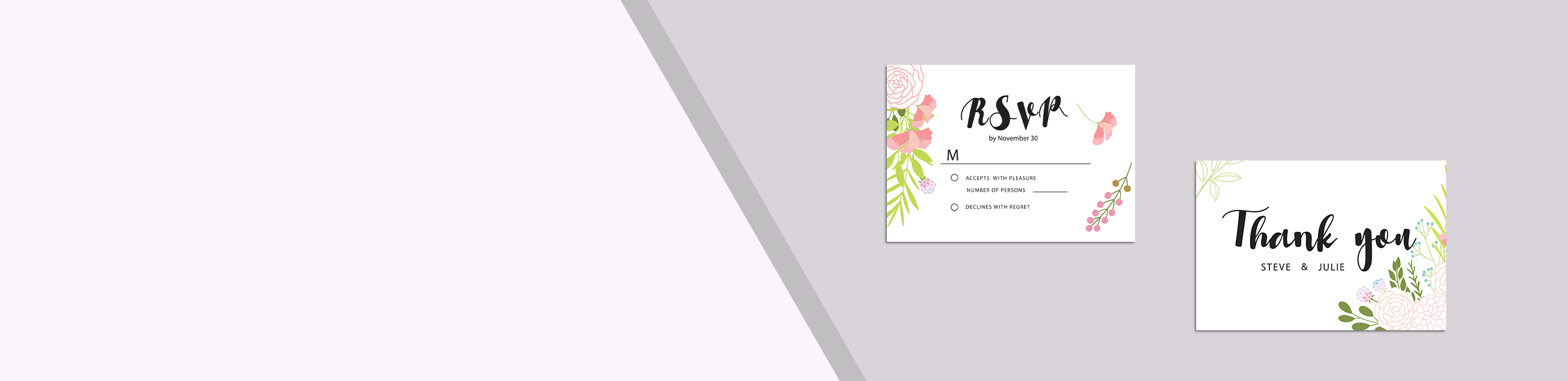 Wedding & Stationary Banner