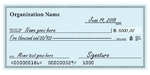 8' x 4' Oversized Cheque