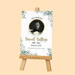 Contemporary Funeral Poster Printing in Canada