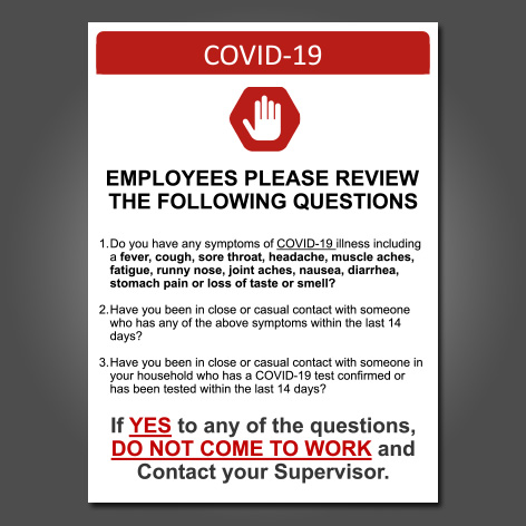 Employee Questions Signs