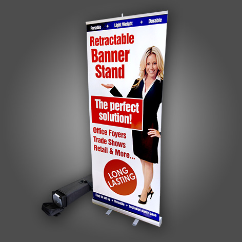 Pop Up Retractable Banner Stands