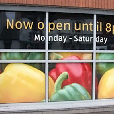 Custom Window Vinyl Decals Printing in Canada