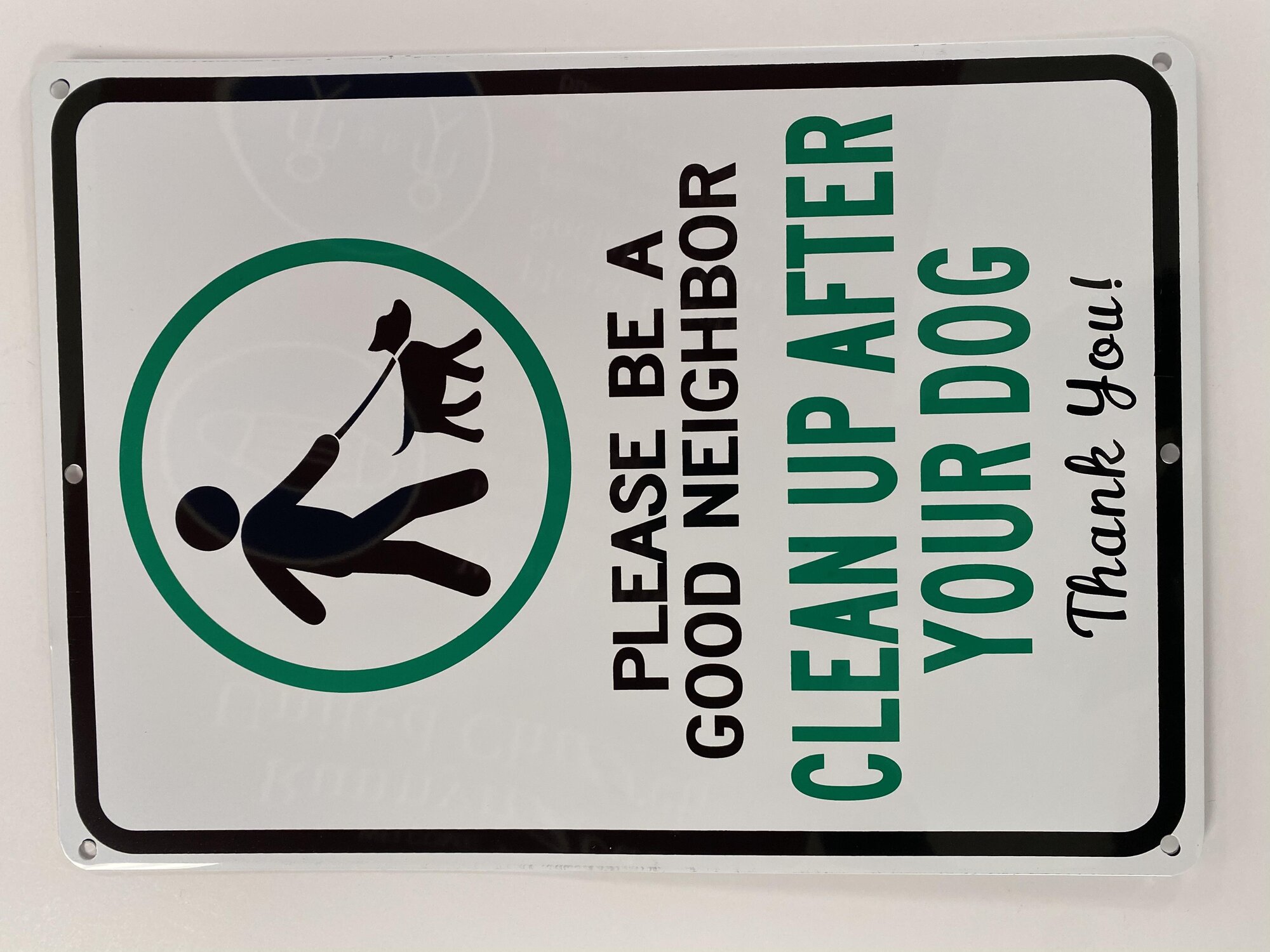 Customizable Parking Signs
