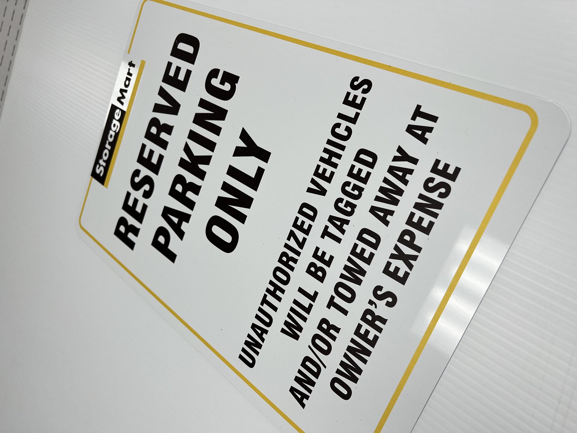12”x18” Parking sign