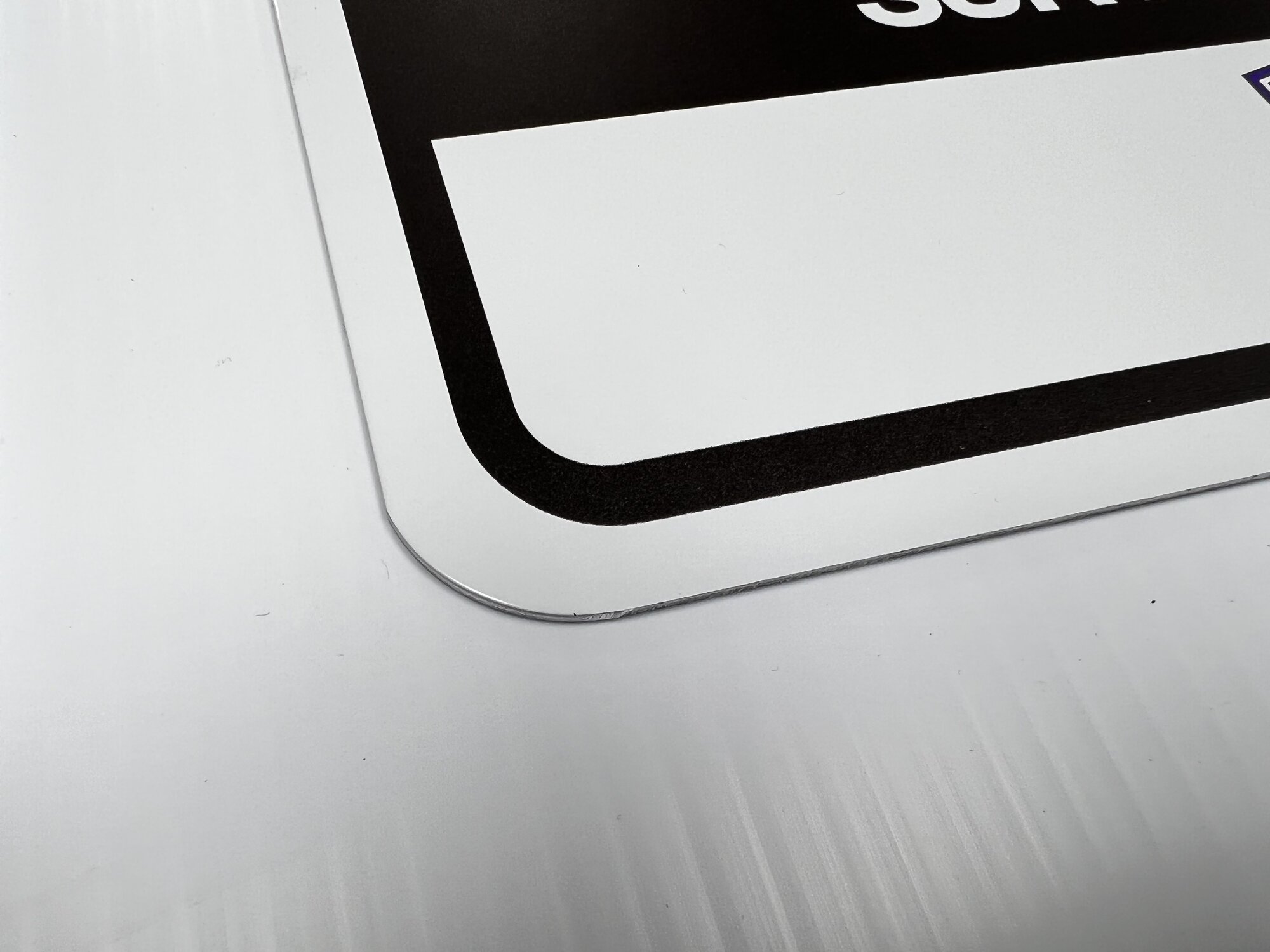 Corner Parking Sign
