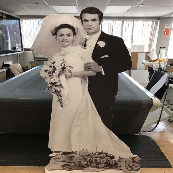 life size cardboard cutout printing