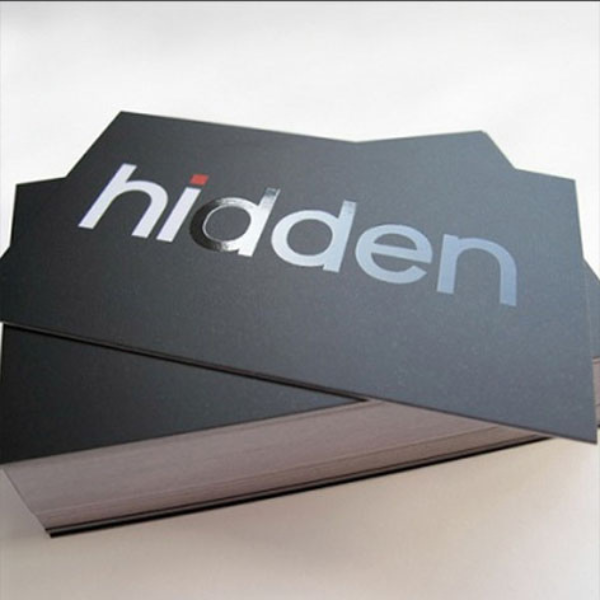 Laminated Spot UV Business Cards 1