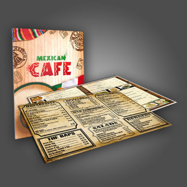 Custom Restaurant Menu Printing Canada