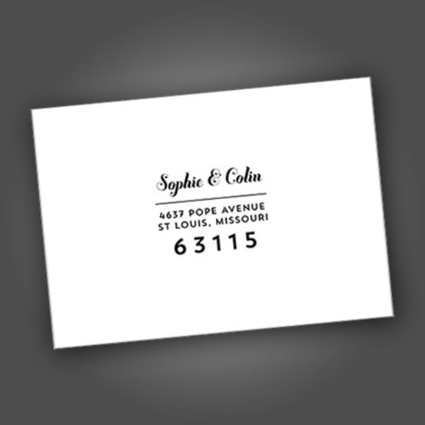 Personalized Envelopes 1