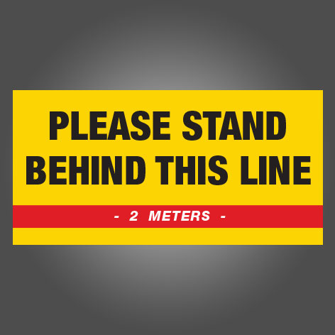 Safety Floor Decals 1