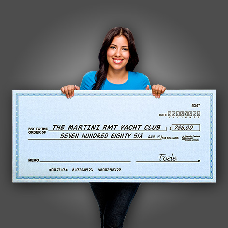Oversized Cheques 1