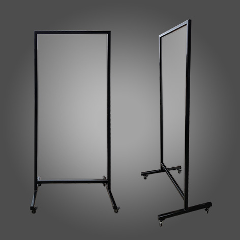 Floor Stand Mobile Barrier 2
