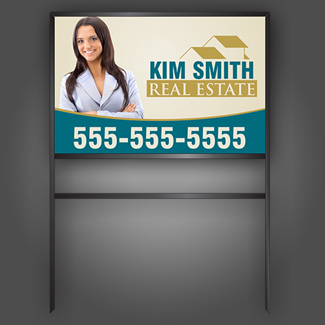 Framed Real Estate Signs Yard Signs 1