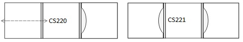 CS220/221 - 6 panel w/Pockets