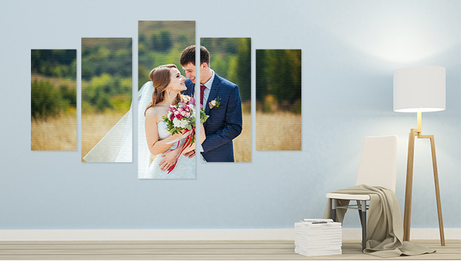 Split Canvas Prints-Displays