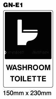 Washroom / Toilette (GN-E1)