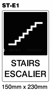 Stairs / Escaliers (ST-E1)