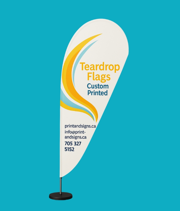 Tear Drop Flag