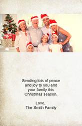 Christmas Card- 8.5x5.5 folded (Back&Front) - A23