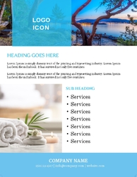 Sunset Quote Flyer