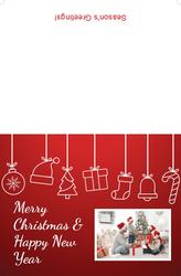 Christmas Card- 8.5x5.5 folded (Back&Front) - A17