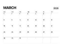2025 Wall Calendar- 11x17 folds to 8.5 x 11 (Design 2)