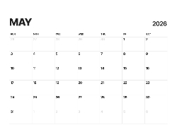 2025 Wall Calendar- 11x17 folds to 8.5 x 11 (Design 2)