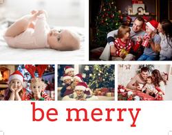 Flat Christmas Card-4.25x5.5