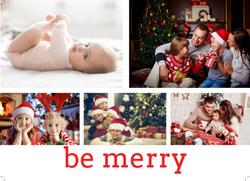 Flat Christmas Card-5x7 - B4
