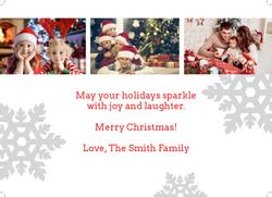 Flat Christmas Card-5x7 - B4