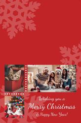Christmas Card- 8.5x5.5 folded (Back&Front) - A33