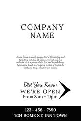 A-frame Sign (R - 1)