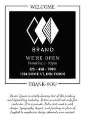 12" X 18" Sign (R - 6)