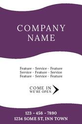12" x 18" Sign (R - 5)